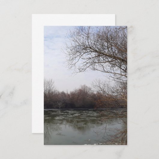 Ive riverside in winter (Front/Back)