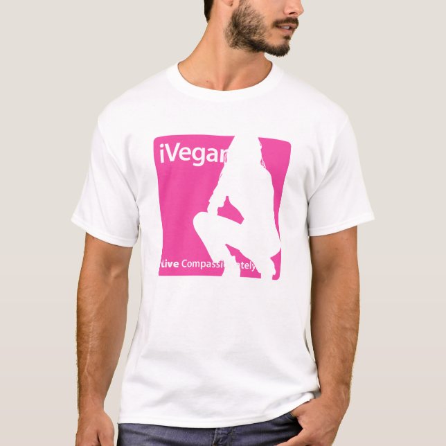 iVegan Woman T-Shirt (Front)