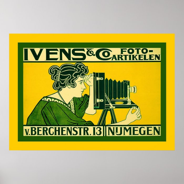 Ivens & Co. Foto Artikelen ~ Dutch Vintage Poster