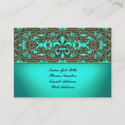 Customizable Iverk Barony Wex Customizable Business Card