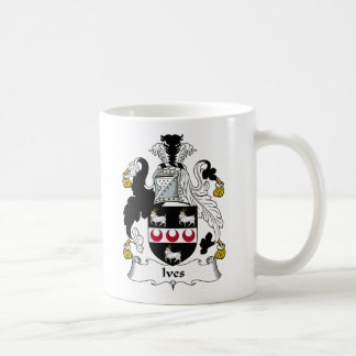 Ives Family Crest Coffee Mug