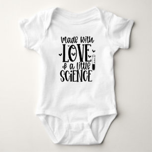 IVF Baby "made with love & science" Baby Bodysuit