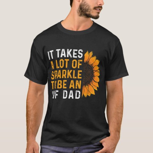 IVF Gift Warrior Dad Transfer Day Infertility  T_Shirt