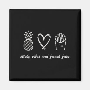 Ivf Mom Pregnancy Transfer Day Sticky Vibes &amp;  Magnet