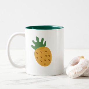 IVF Pineapple Modern Cute Infertility Support Two-Tone Coffee Mug