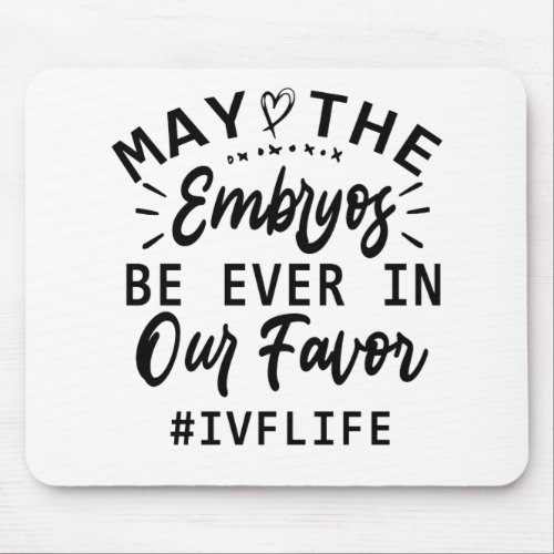 IVF Transfer Day Retrieval Day IVF Couple Gift Mouse Pad