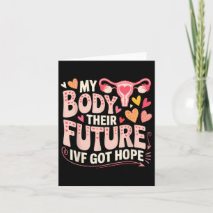 Ivf Transfer Day Surrogacy Pregnancy Surrogate Mat Card