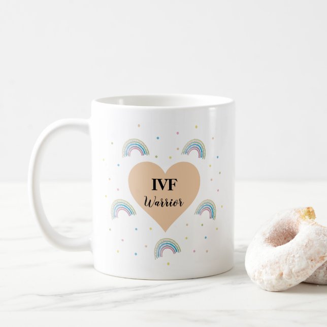 IVF Warrior Coffee Mug Gift (With Donut)