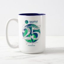 IVH 25th Anniversary Mug - Two Tone - Navy
