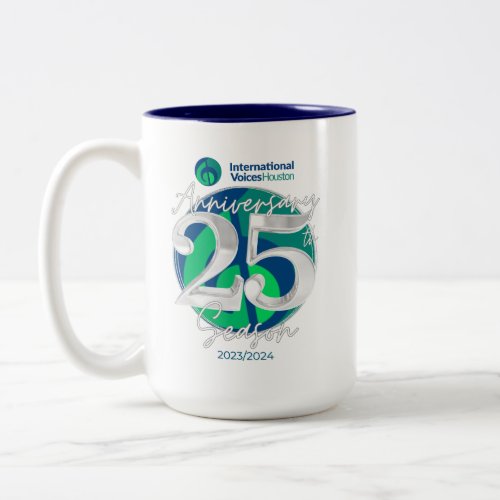 IVH 25th Anniversary Mug _ Two Tone _ Navy