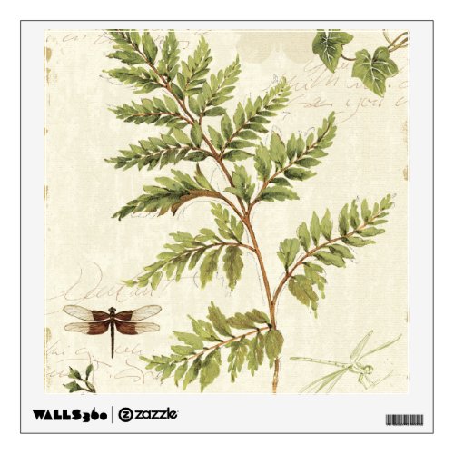 Ivies and Ferns Wall Decal