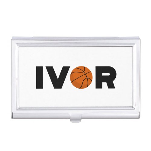 Ivor Basketball Business Card Case