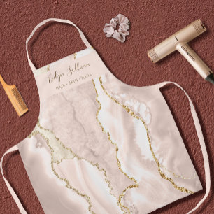 ivory agate beauty professional apron