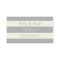Ivory and Gray Stripes Pattern Business Card