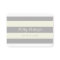 Ivory and Gray Stripes Pattern Business Card