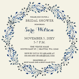 Inexpensive Bridal Shower Invitations Zazzle