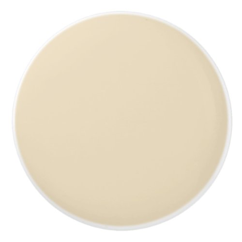 Ivory Beige Ceramic Knob