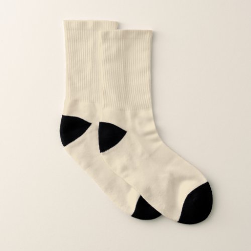 Ivory Beige Socks