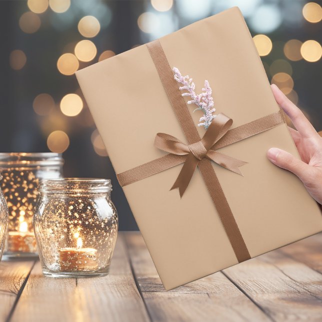 Ivory Beige  Wrapping Paper (Creator Uploaded)