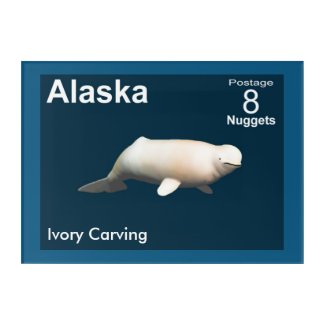 Ivory Beluga - Alaska Postage