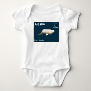 Ivory Beluga Baby Bodysuit