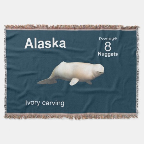 Ivory Beluga Throw Blanket