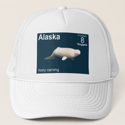Ivory Beluga Trucker Hat