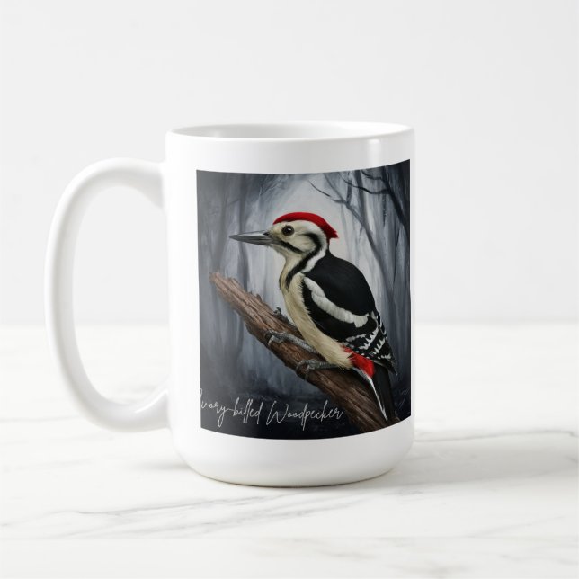 Ivory-billed Woodpecker Coffee Mug (Left)
