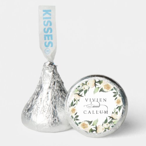 Ivory Bloom  Floral Love is Sweet Wedding Hersheys Kisses