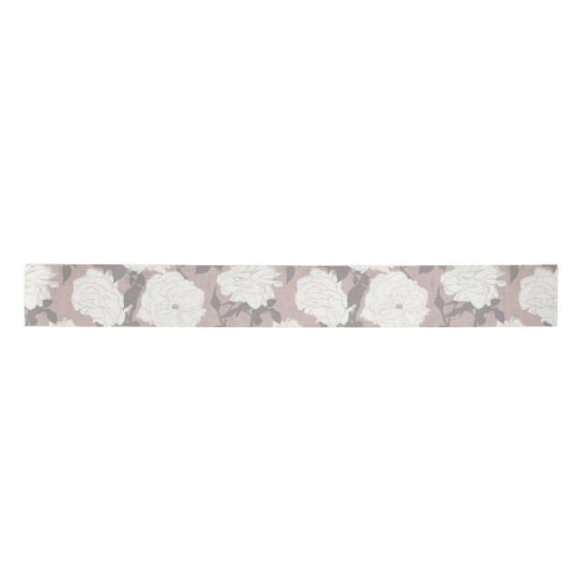 Ivory Blooms, Tropical Romance Ribbon (Front)