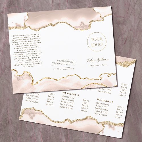 ivory blush agate brochure