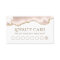 Ivory Blush agate loyalty card