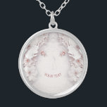 Ivory Blush Pink Floral Necklace<br><div class="desc">Beautiful Ivory Blush Pink Floral Necklace</div>