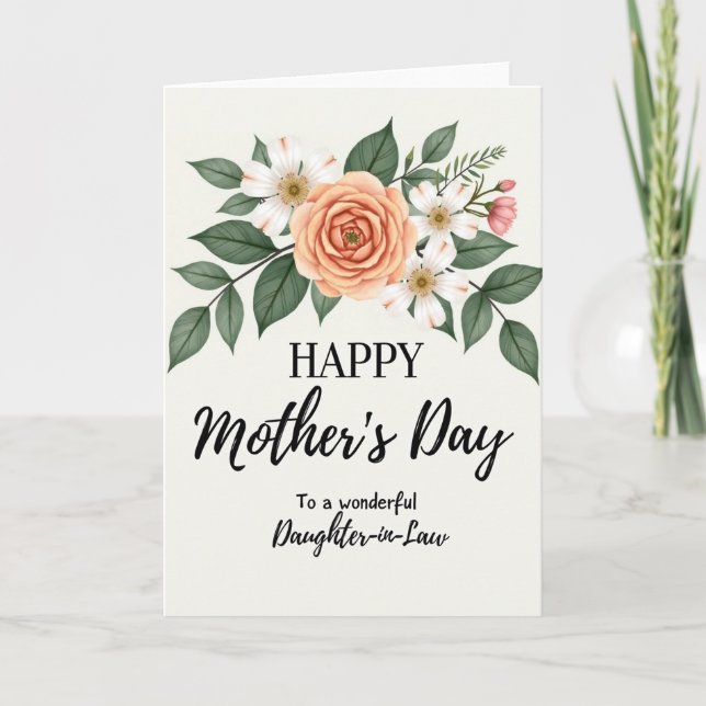 Ivory Botanical Mother Card (Front)