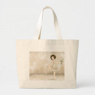 Ivory Bride Large Tote Bag