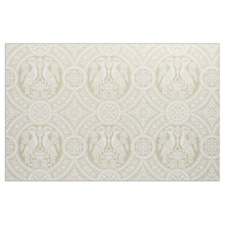 Ivory Byzantine Birds Fabric