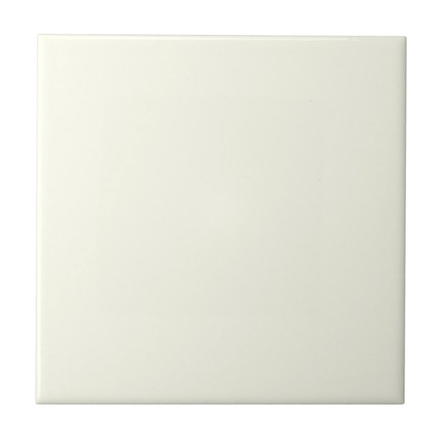 Ivory Ceramic Tile (Front)