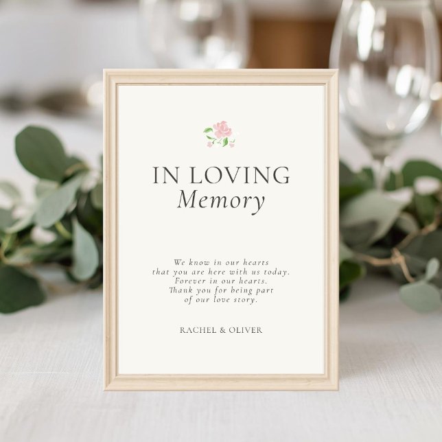 Ivory | Chic Wedding In Loving Memory Poster (Creator Uploaded)