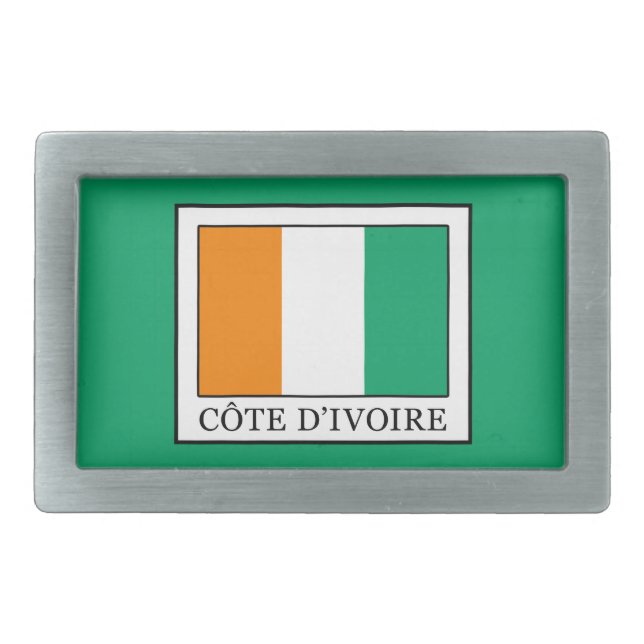 Ivory Coast Belt Buckle (Front)