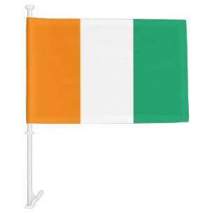 Ivory Coast Car Flag