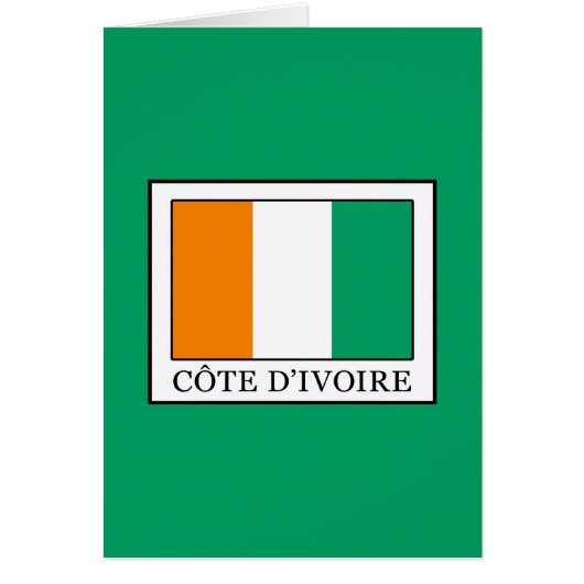 Ivory Coast Cards (Front)