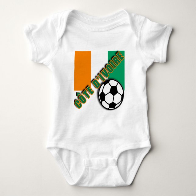 IVORY COAST COTE D'IVOIRE Soccer Fan Tshirts (Front)