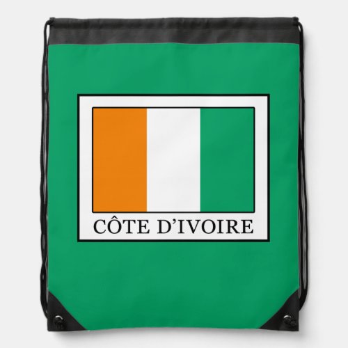 Ivory Coast Drawstring Bag