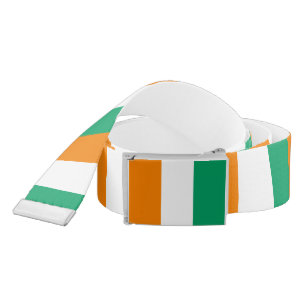 Ivory Coast Flag Belt