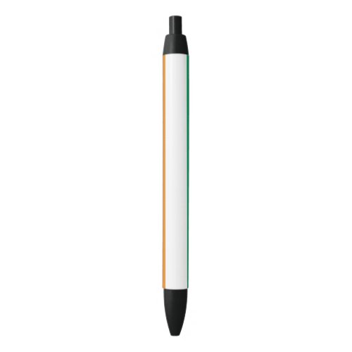 Ivory Coast Flag Black Ink Pen