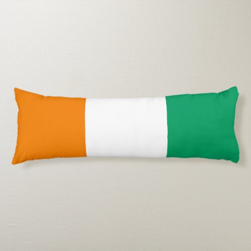 Ivory Coast Flag Body Pillow