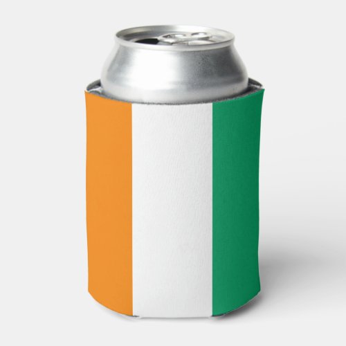 Ivory Coast Flag Can Cooler