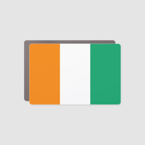 Ivory Coast Flag Car Magnet