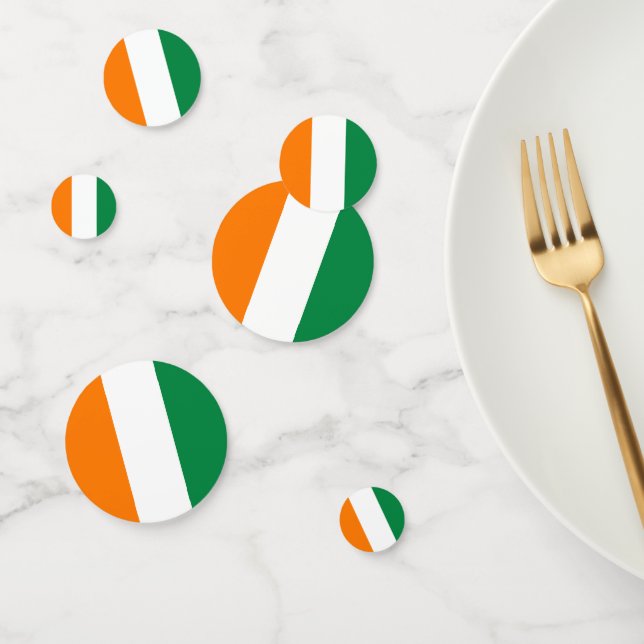 Ivory Coast flag Confetti (Group)
