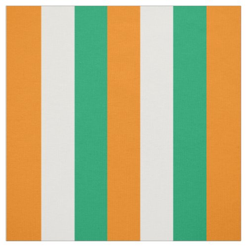 Ivory Coast Flag Fabric